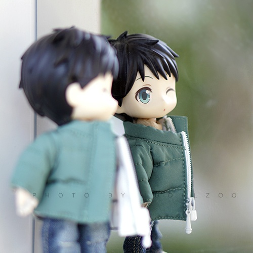 オビツ11服 ショート丈ダウンジャケット