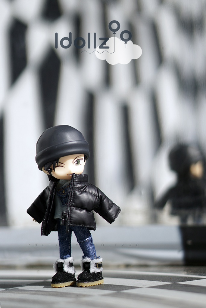 オビツ11服 ショート丈ダウンジャケット