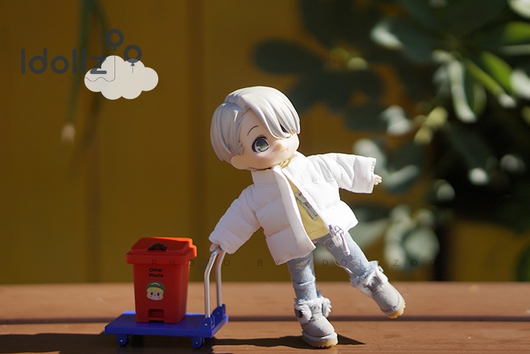 オビツ11服 ショート丈ダウンジャケット