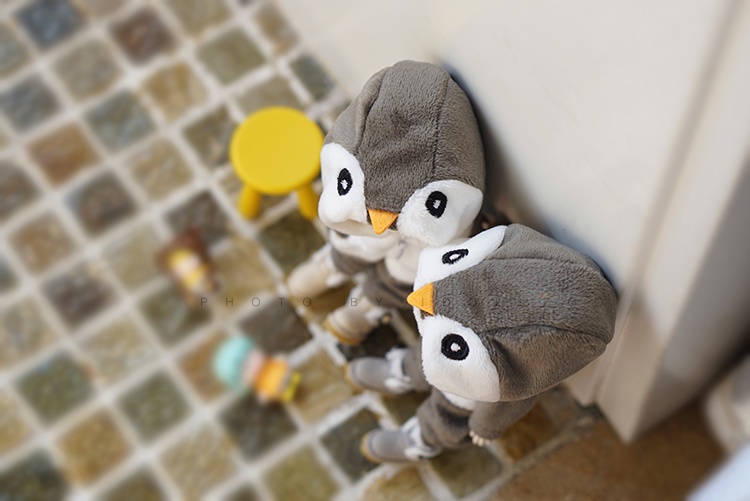 オビツ11 服 ペンギンの外出着、部屋着(靴を含まない)