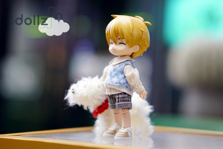 オビツ11 服 英倫チェックパンツ