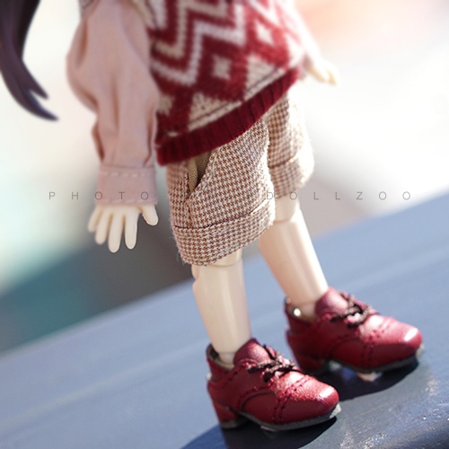 オビツ11 服 英倫チェックパンツ