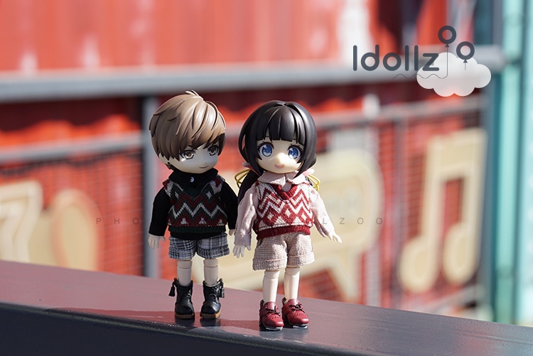 オビツ11 服 英倫チェックパンツ