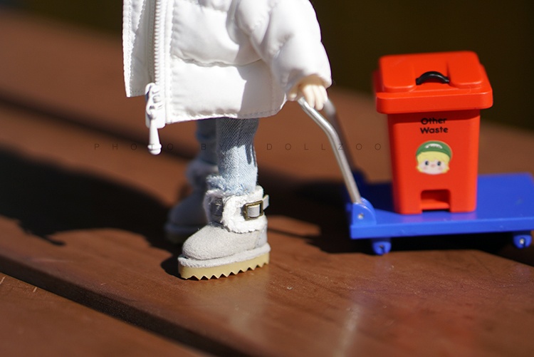 オビツ11 靴 スノーブーツ