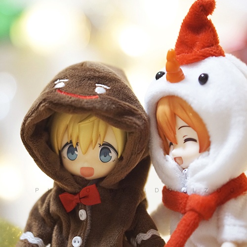 オビツ11 服 クリスマスのお出かけ服 (靴を含まない)