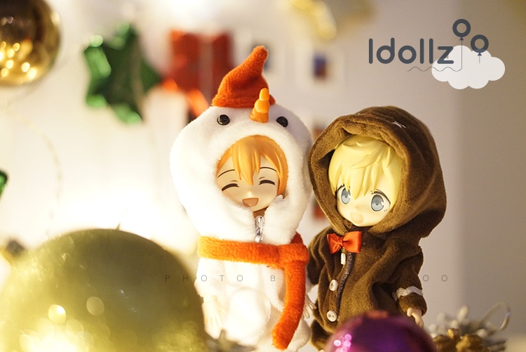 オビツ11 服 クリスマスのお出かけ服 (靴を含まない)