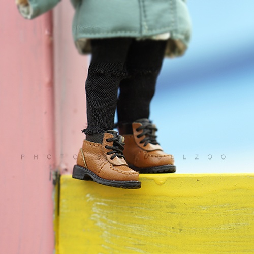 オビツ11 靴 MINI ショートブーツ