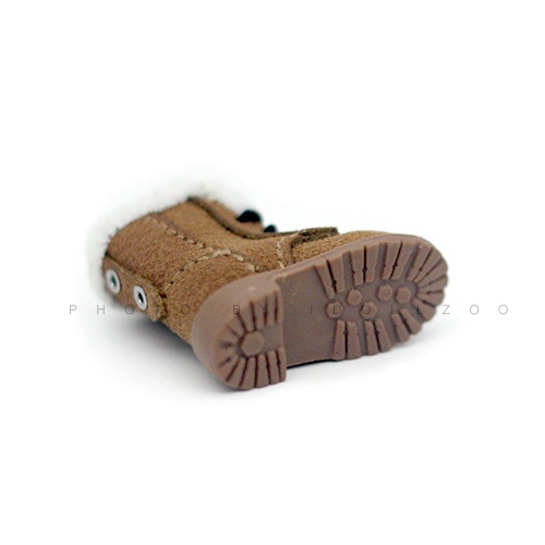 オビツ11 靴 ウールのミドルブーツ