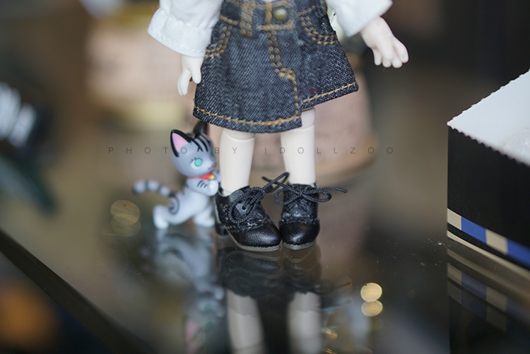 オビツ11 靴 レースアップブーツ