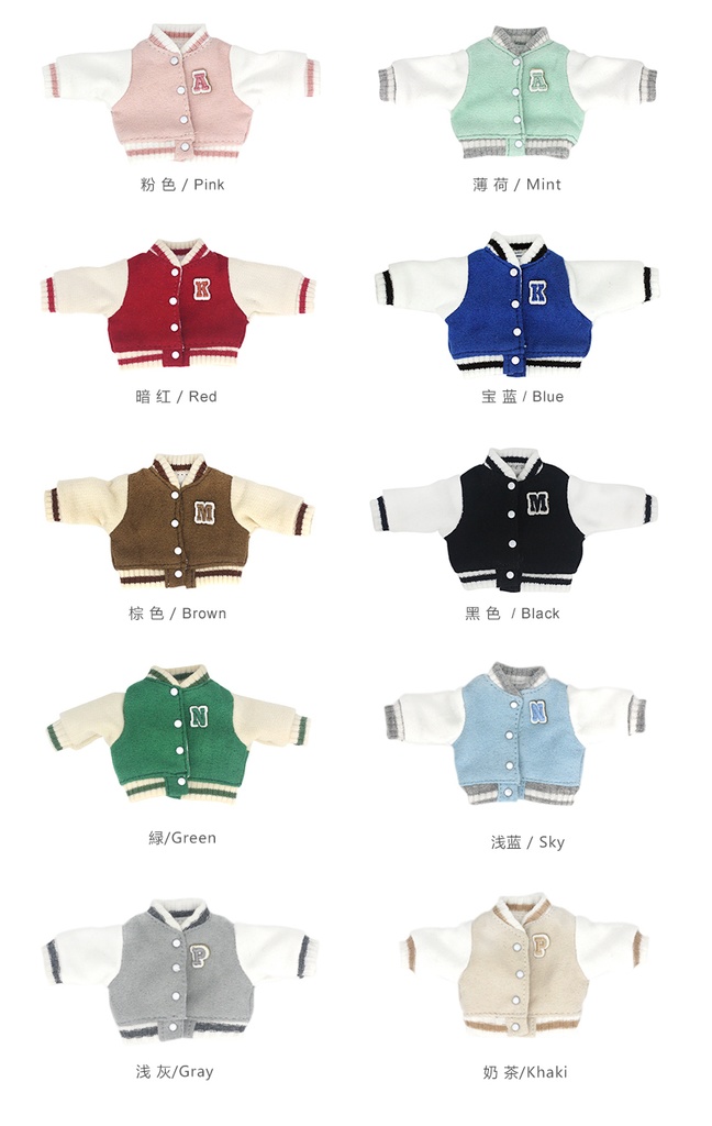 オビツ11 服 ベースボールコー。ト