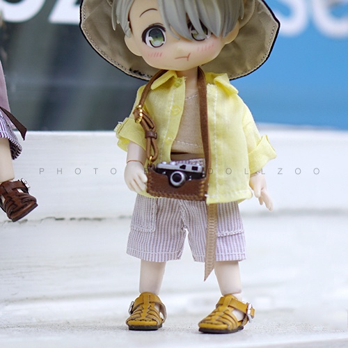 オビツ11 服  ストライプパンツ