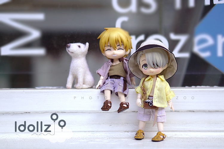 オビツ11 服  ストライプパンツ