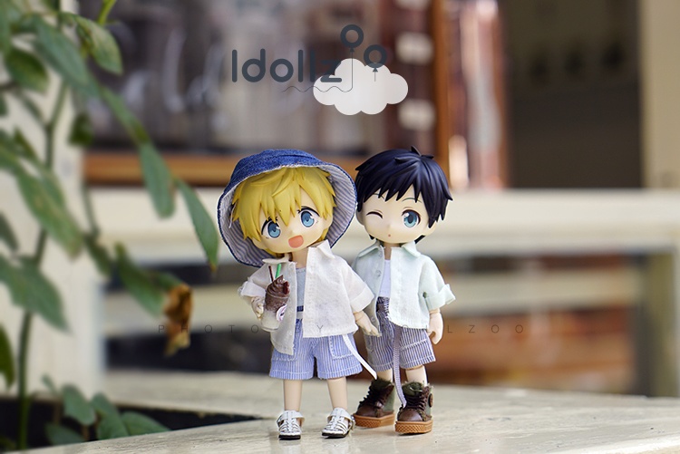 オビツ11 服  ストライプパンツ