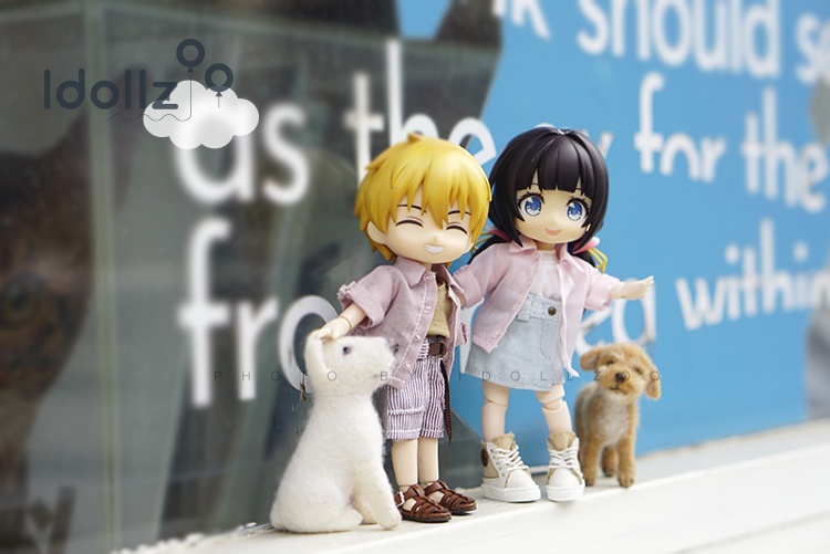 オビツ11 服  ストライプパンツ