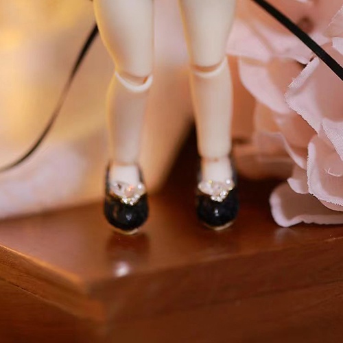 オビツ11 靴 シンデレラレースハイヒール