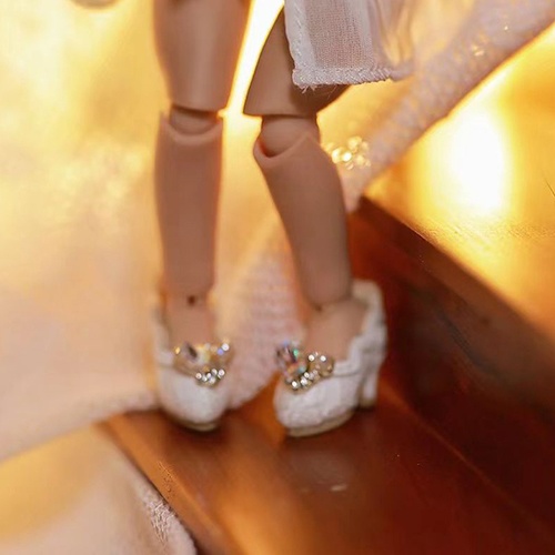 オビツ11 靴 シンデレラレースハイヒール