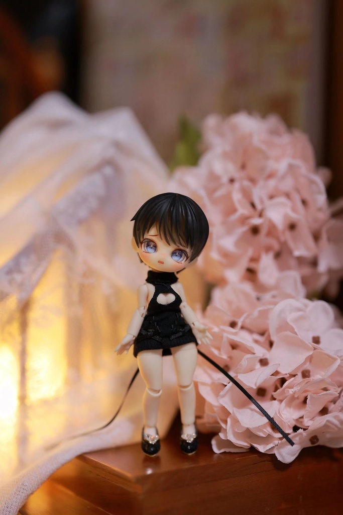 オビツ11 靴 シンデレラレースハイヒール