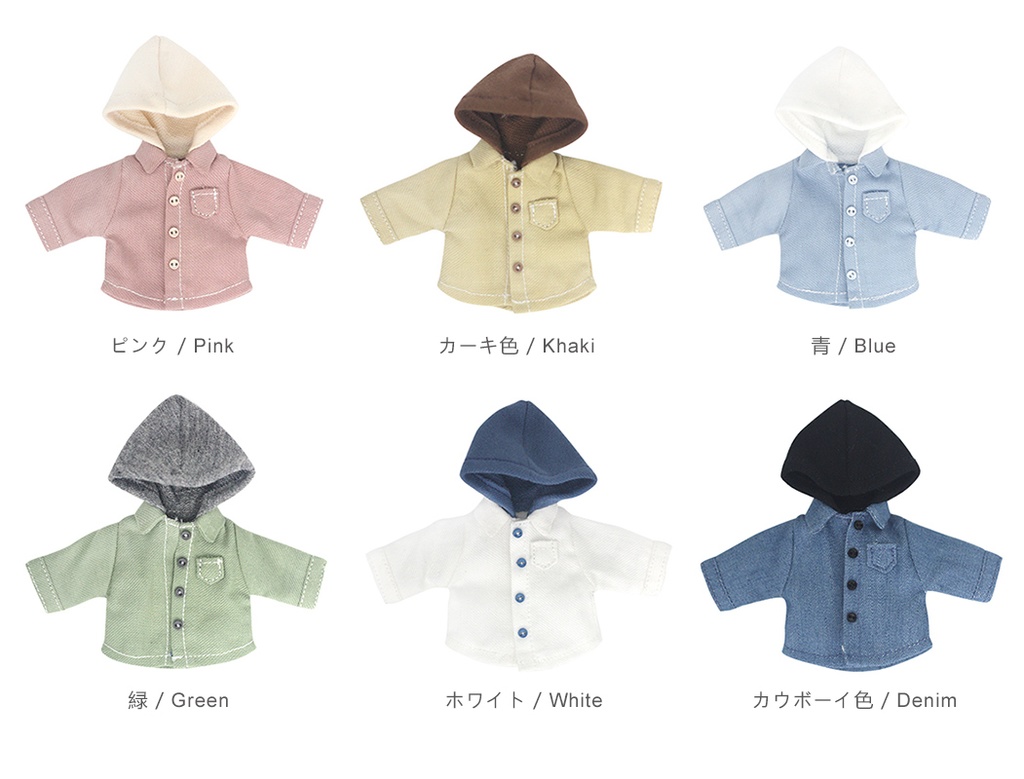 オビツ11 服 シャツコート