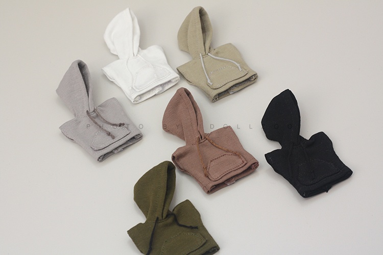 オビツ11 服 ノースリーブのフードコート