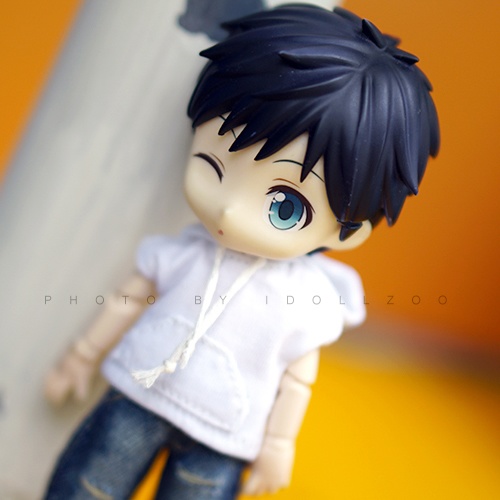 オビツ11 服 ノースリーブのフードコート