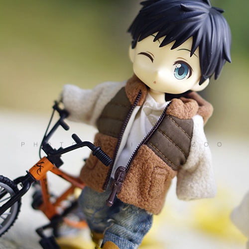 オビツ11 服 ラム毛のコート