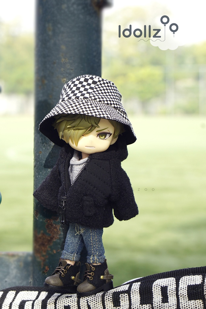 オビツ11 服 ラム毛のコート