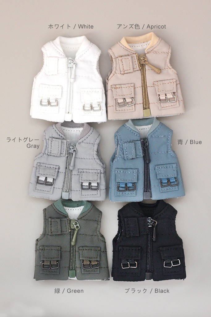 オビツ11 服 治具付きベスト