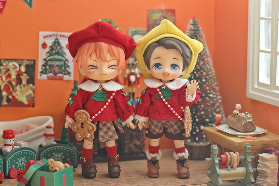 オビツ11 服 クリスマスムードセット