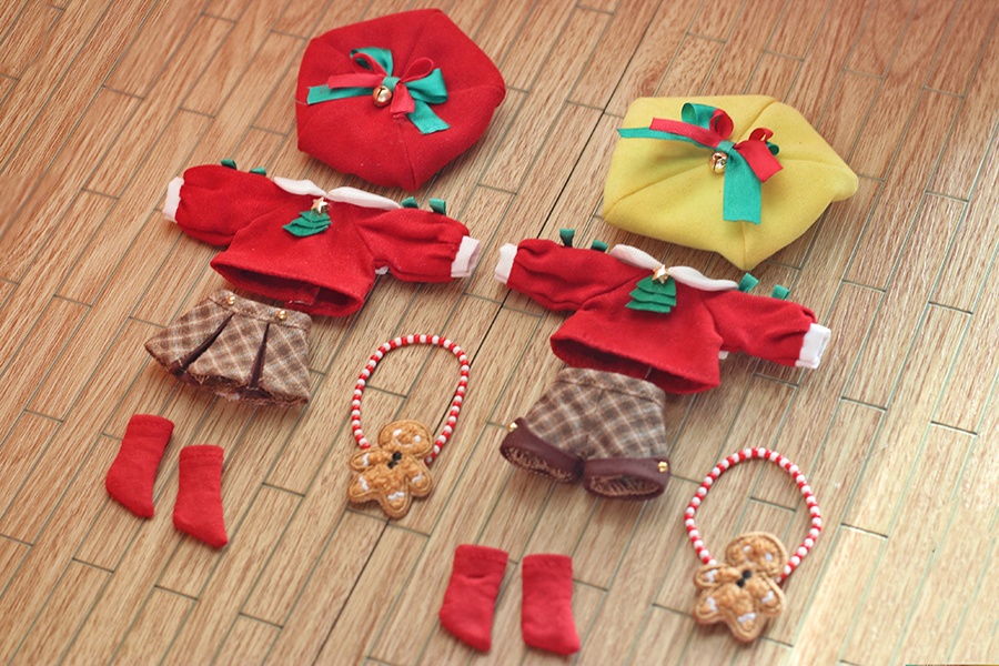 オビツ11 服 クリスマスムードセット