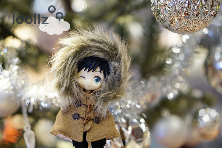 オビツ11 服 マント枚 コート着(帽子は取り外し可能) 7