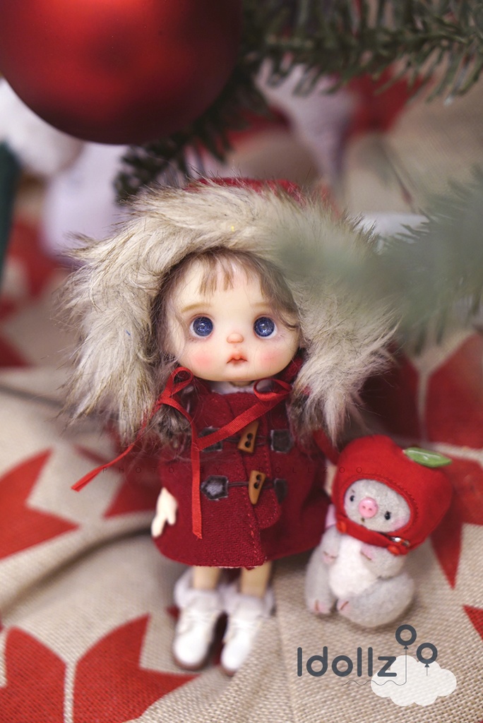 オビツ11 服 マント枚 コート着(帽子は取り外し可能) 7