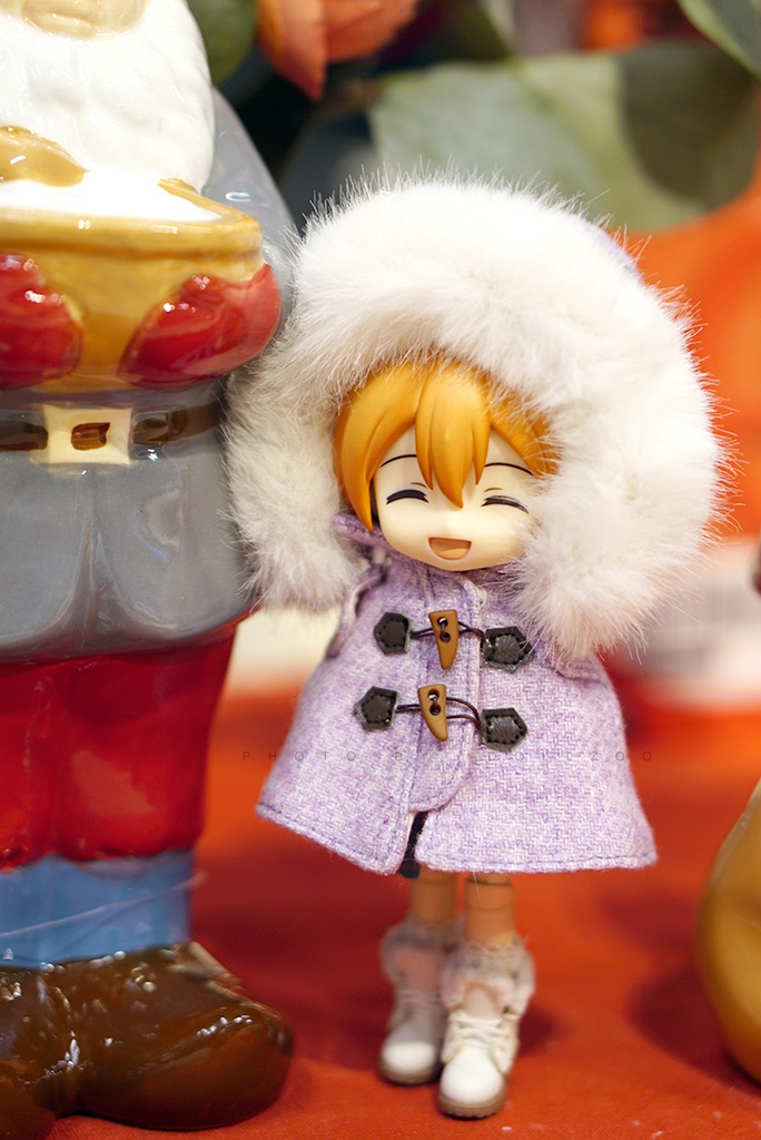 オビツ11 服 マント枚 コート着(帽子は取り外し可能) 7