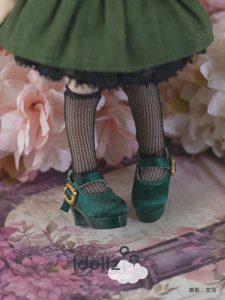 オビツ11 靴 シルク防水台ハイヒール(ニューカラー)