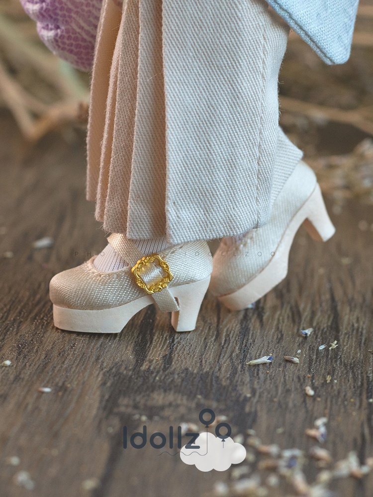 オビツ11 靴 シルク防水台ハイヒール(ニューカラー)