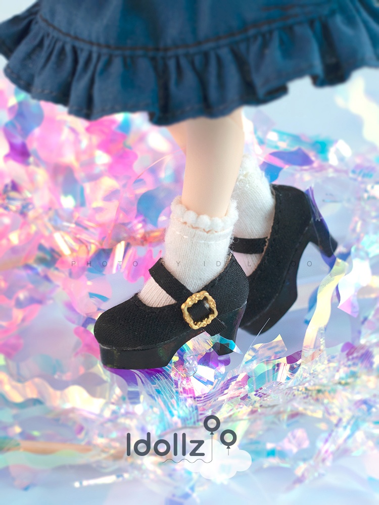 オビツ11 靴 シルク防水台ハイヒール(ニューカラー)