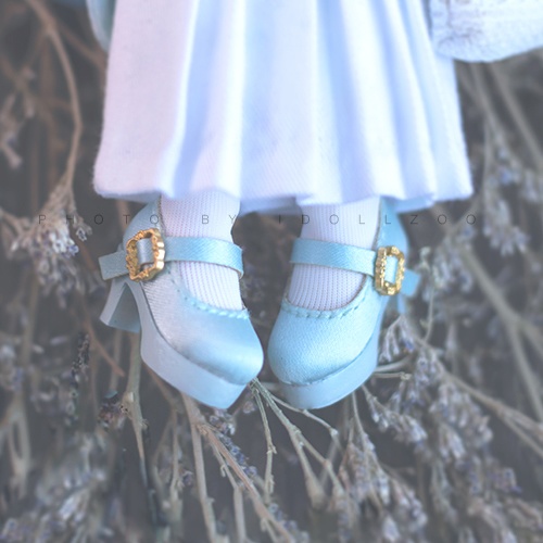 オビツ11 靴 シルク防水台ハイヒール(ニューカラー)