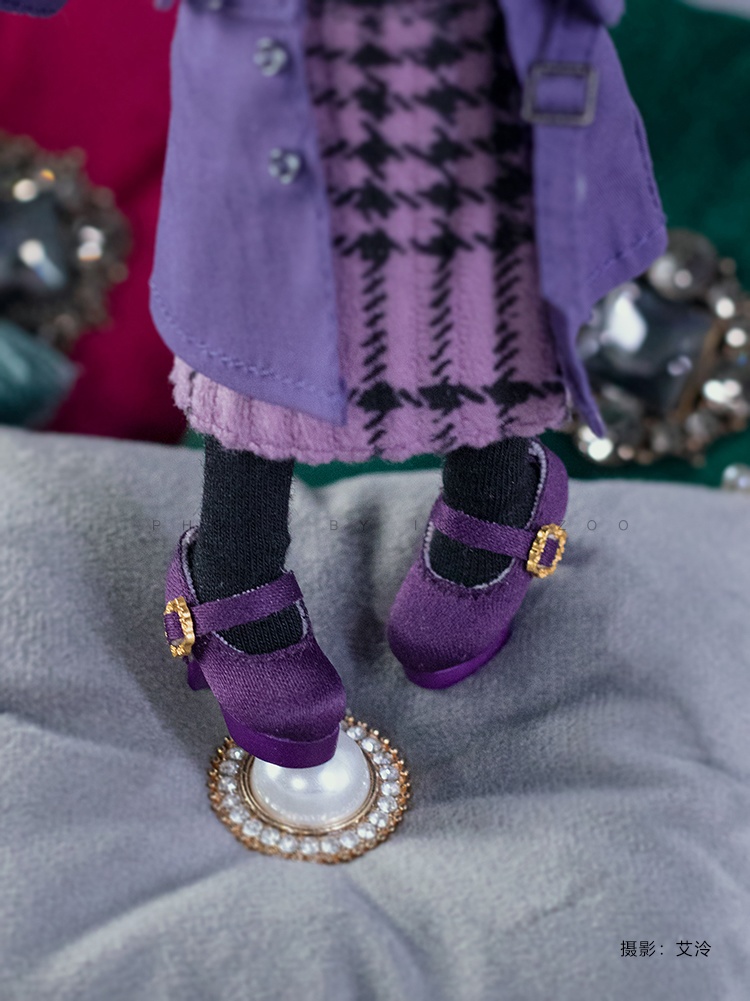 オビツ11 靴 シルク防水台ハイヒール(ニューカラー)