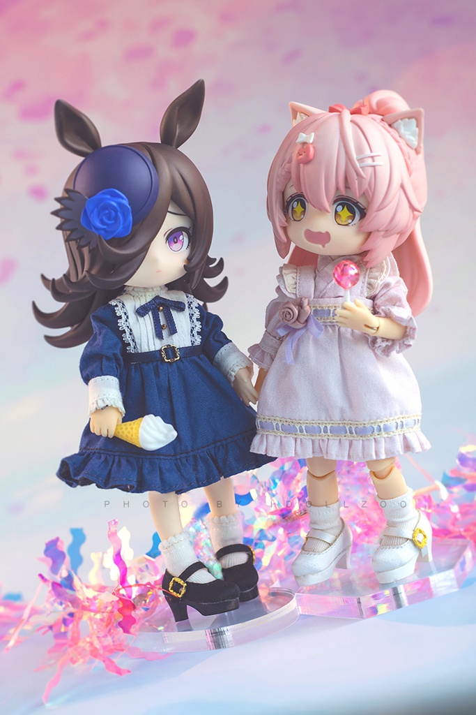 オビツ11 靴 シルク防水台ハイヒール(ニューカラー)