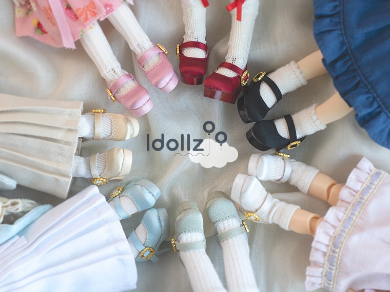 オビツ11 靴 シルク防水台ハイヒール(ニューカラー)