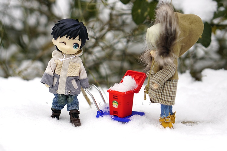 オビツ11 靴 厚底マーチンブーツ