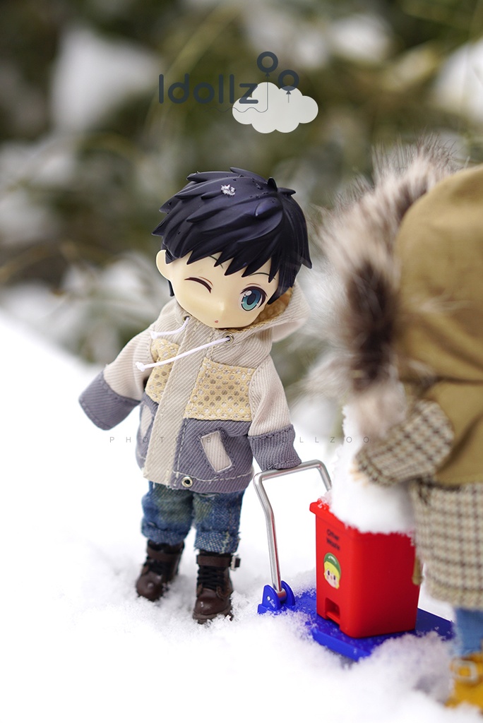 オビツ11 靴 厚底マーチンブーツ