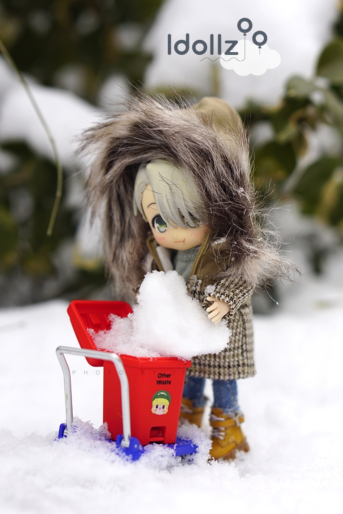 オビツ11 靴 厚底マーチンブーツ