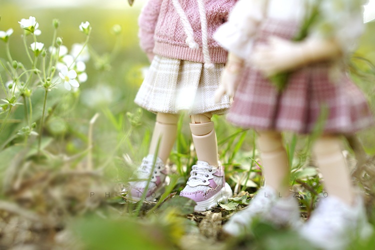 オビツ11 服 プリーツスカート