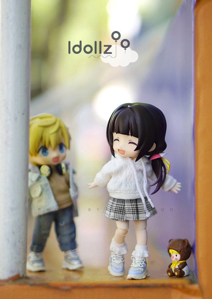 オビツ11 服 プリーツスカート