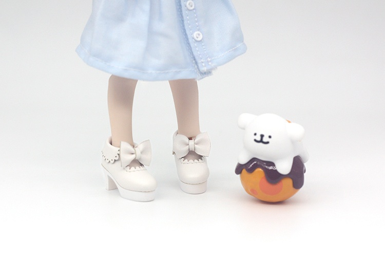 オビツ11 靴 蝶ネクタイ足首ブーツ