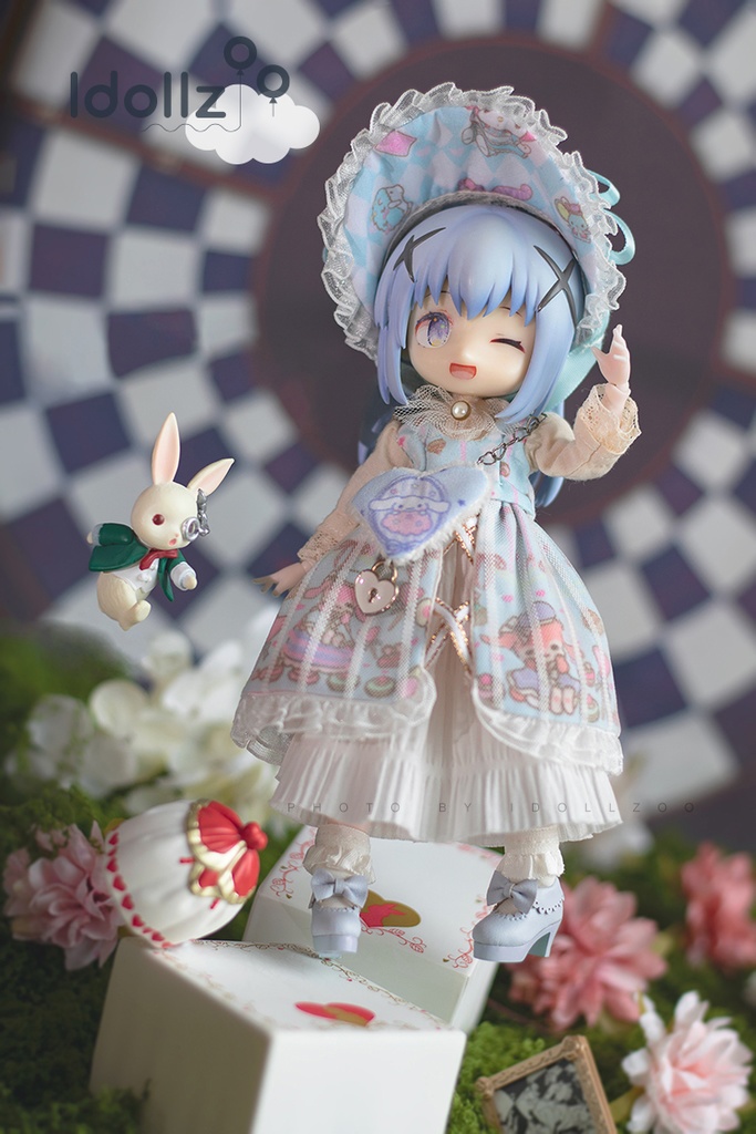 オビツ11 靴 蝶ネクタイ足首ブーツ