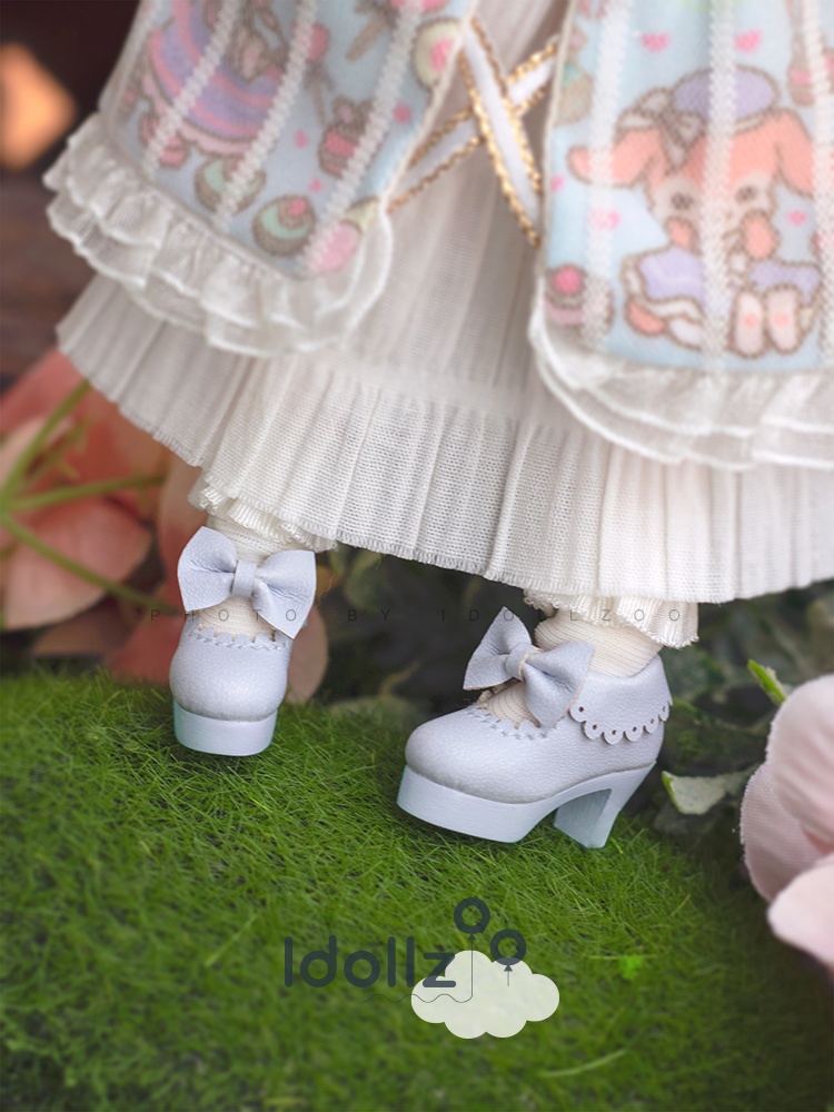 オビツ11 靴 蝶ネクタイ足首ブーツ