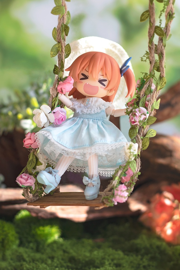 オビツ11 靴 蝶ネクタイ足首ブーツ