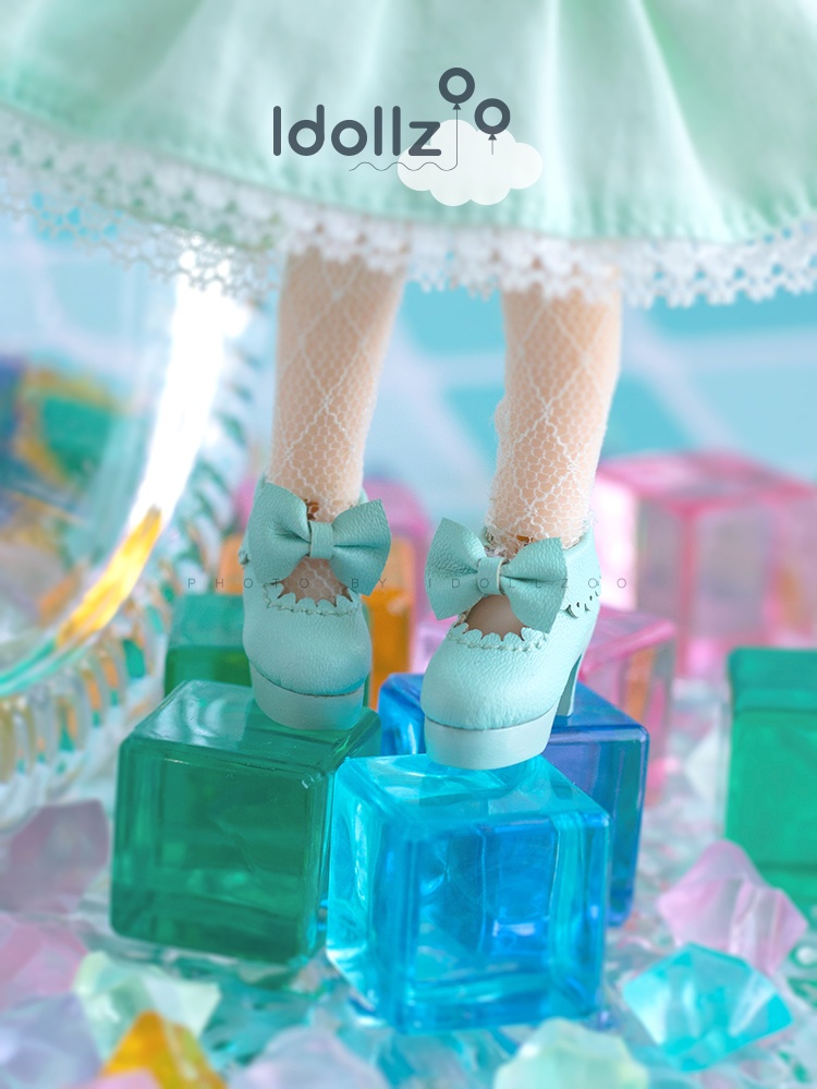 オビツ11 靴 蝶ネクタイ足首ブーツ