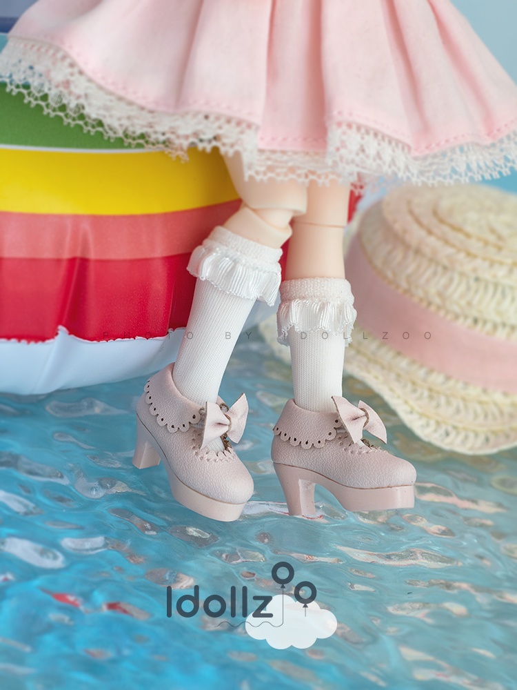 オビツ11 靴 蝶ネクタイ足首ブーツ